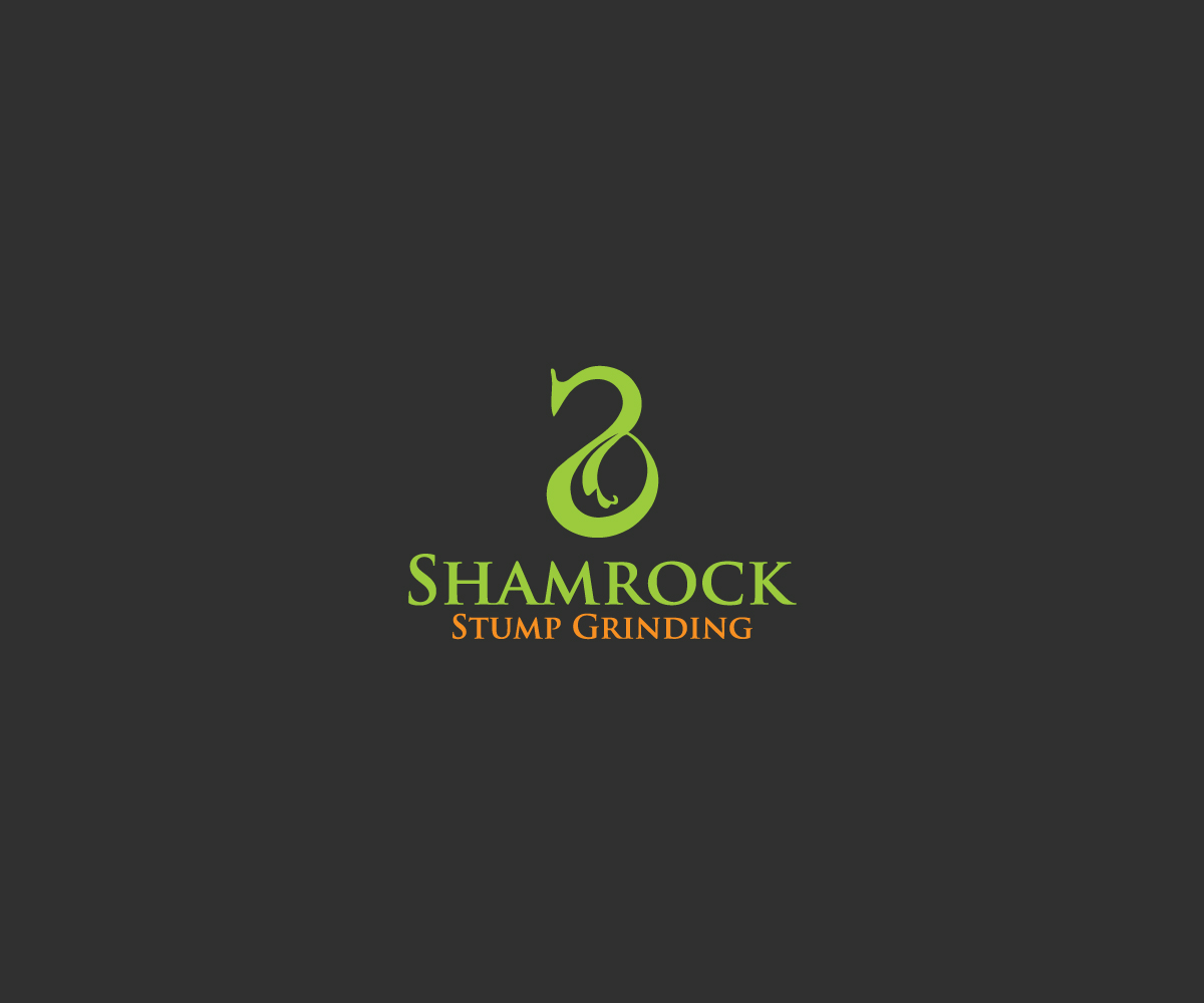 Logo Design by Synthi for Shamrock Stump Grinding | Design #19969195