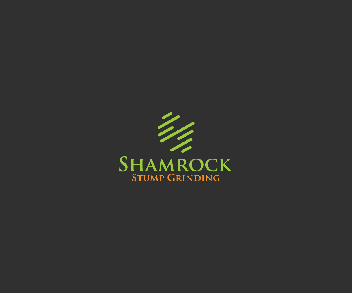 Logo Design by Synthi for Shamrock Stump Grinding | Design #19969197