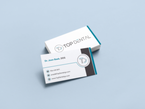 TOP DENTAL * | Business Card Design by JK18