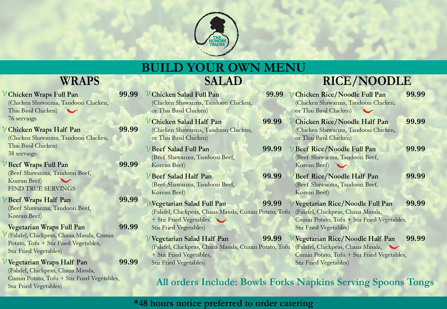 Menu Design by Sheingart for The Next Idea | Design #20021620