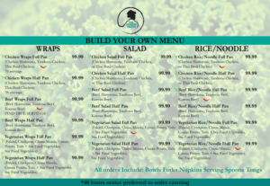 Menu Design by Sheingart for The Next Idea | Design: #20021620