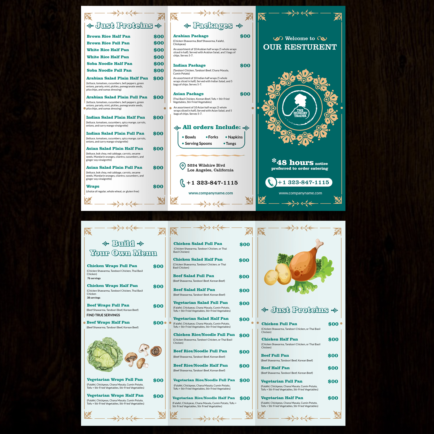 Menu Design by aspiremedia for The Next Idea | Design #19977746