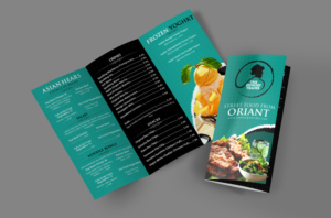 Design de Menu par Pictorial pour The Next Idea | Design #19967598