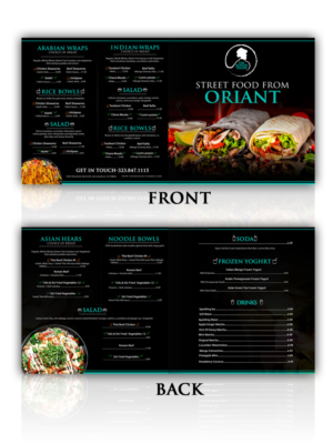 Menu Design by LAXMI DESIGNHUB for The Next Idea | Design: #19982071