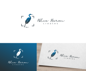 Logo-Design von VGB für Blue Heron Creates | Design: #19969593