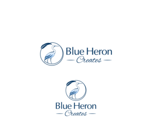 Logo-Design von Mario für Blue Heron Creates | Design: #19969887