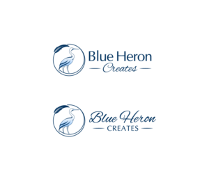Logo-Design von Mario für Blue Heron Creates | Design: #19972864