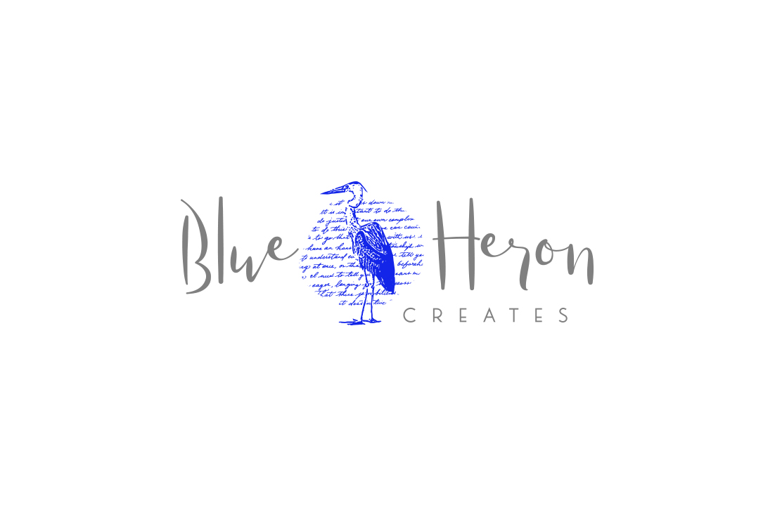 Logo-Design von GLDesigns für Blue Heron Creates | Design #19975560