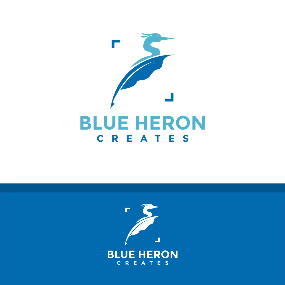 Logo Design by DesignLima for Blue Heron Creates | Design #19972994