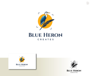 Blue Heron Creates | Logo-Design von D_Mantra