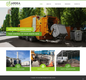 Web Design par pb pour Ardea Environment | Design : #19979128