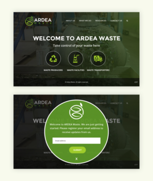 Web Design par pb pour Ardea Environment | Design : #19979129