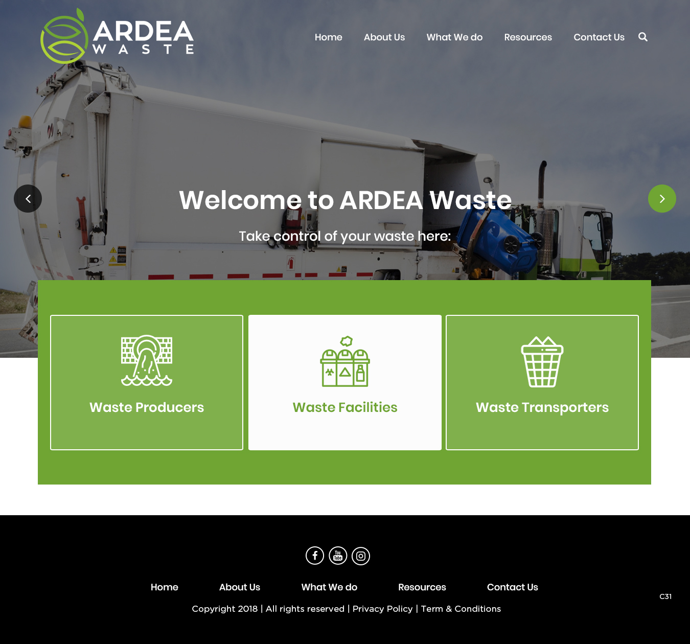 Web Design par pb pour Ardea Environment | Design #19979133