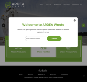 Web Design par pb pour Ardea Environment | Design : #19979138