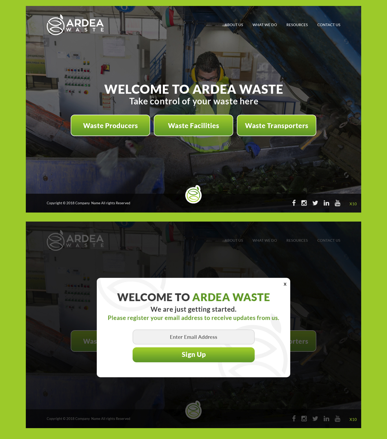 Diseño Web por pb para Ardea Environment | Diseño #19979143