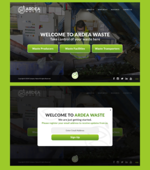 Web Design par pb pour Ardea Environment | Design : #19979143