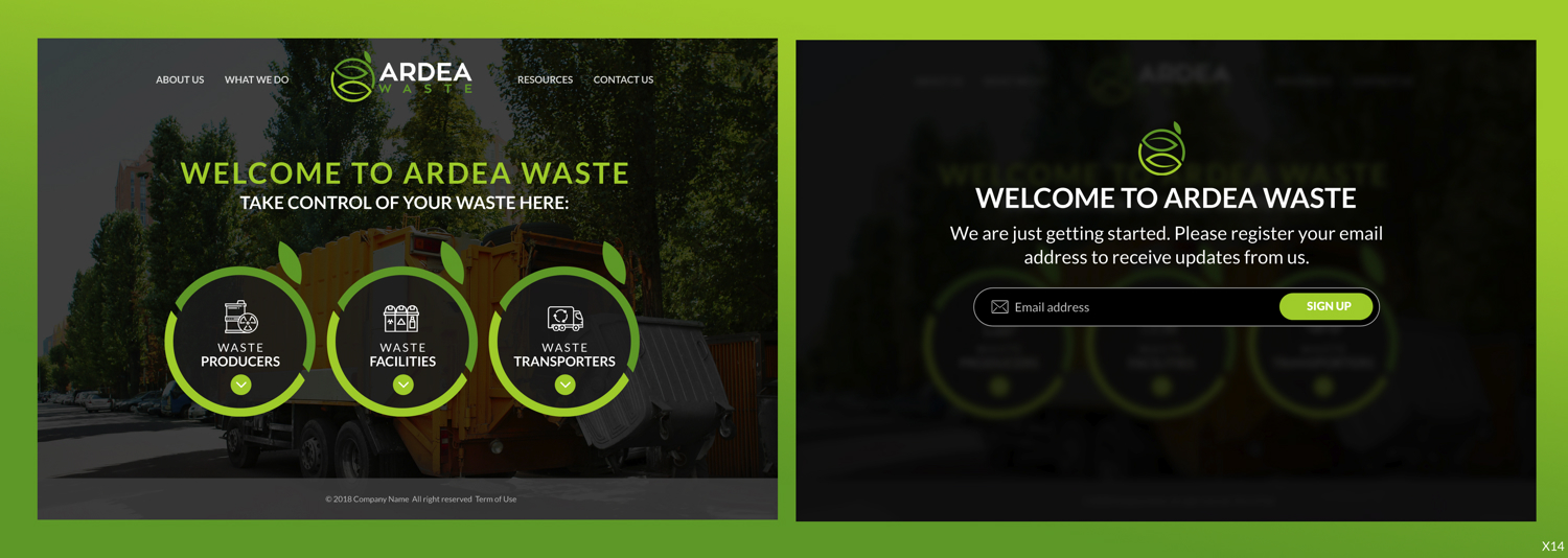 Diseño Web por pb para Ardea Environment | Diseño #19979147