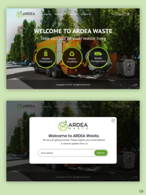 Web Design par pb pour Ardea Environment | Design : #20023845