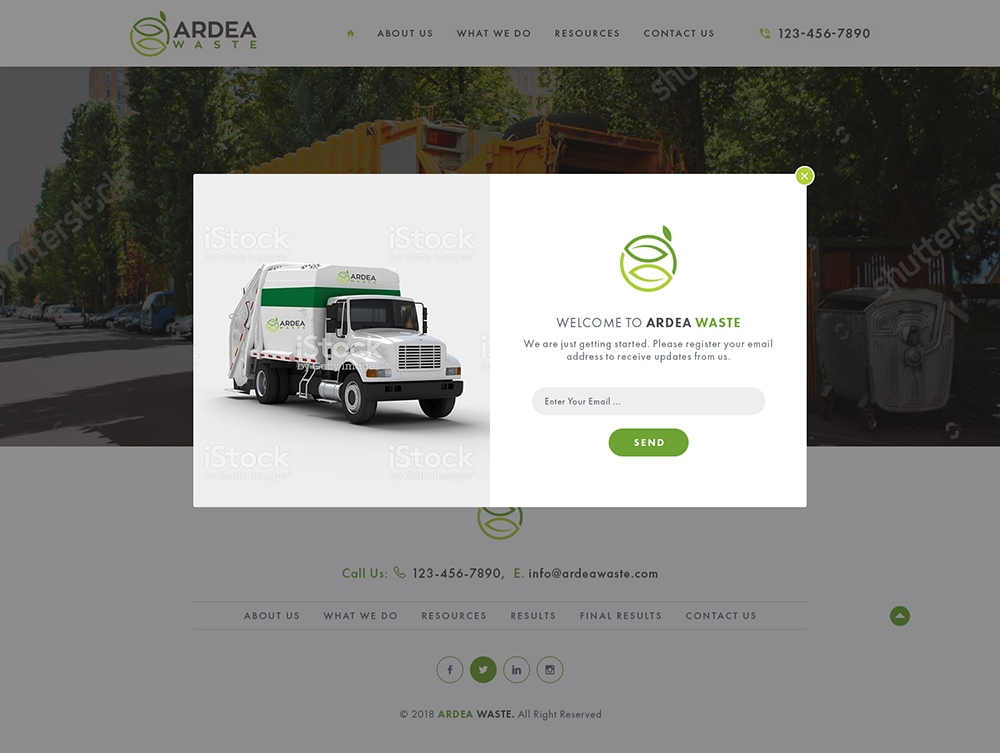 Diseño Web por Ved Web Services para Ardea Environment | Diseño #19976475
