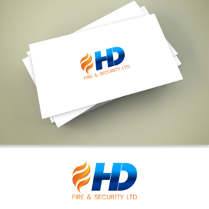 HD Fire & Security Ltd | Logo Design by ClearDesign