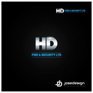 HD Fire & Security Ltd | Logo Design by JoseDesign