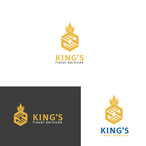 Logo Design by Art Punk for King's Travel Services | Design: #19973182