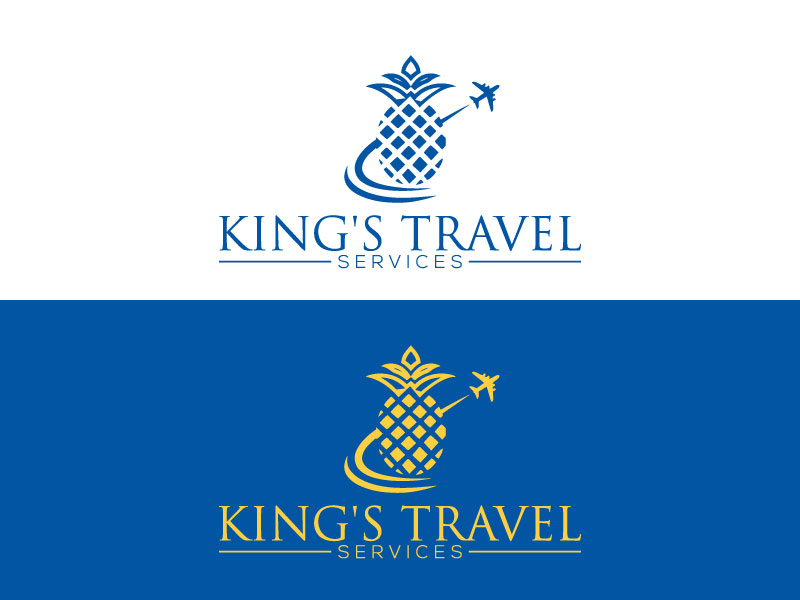 Logo Design by Banglalink 2 for King's Travel Services | Design #19973674