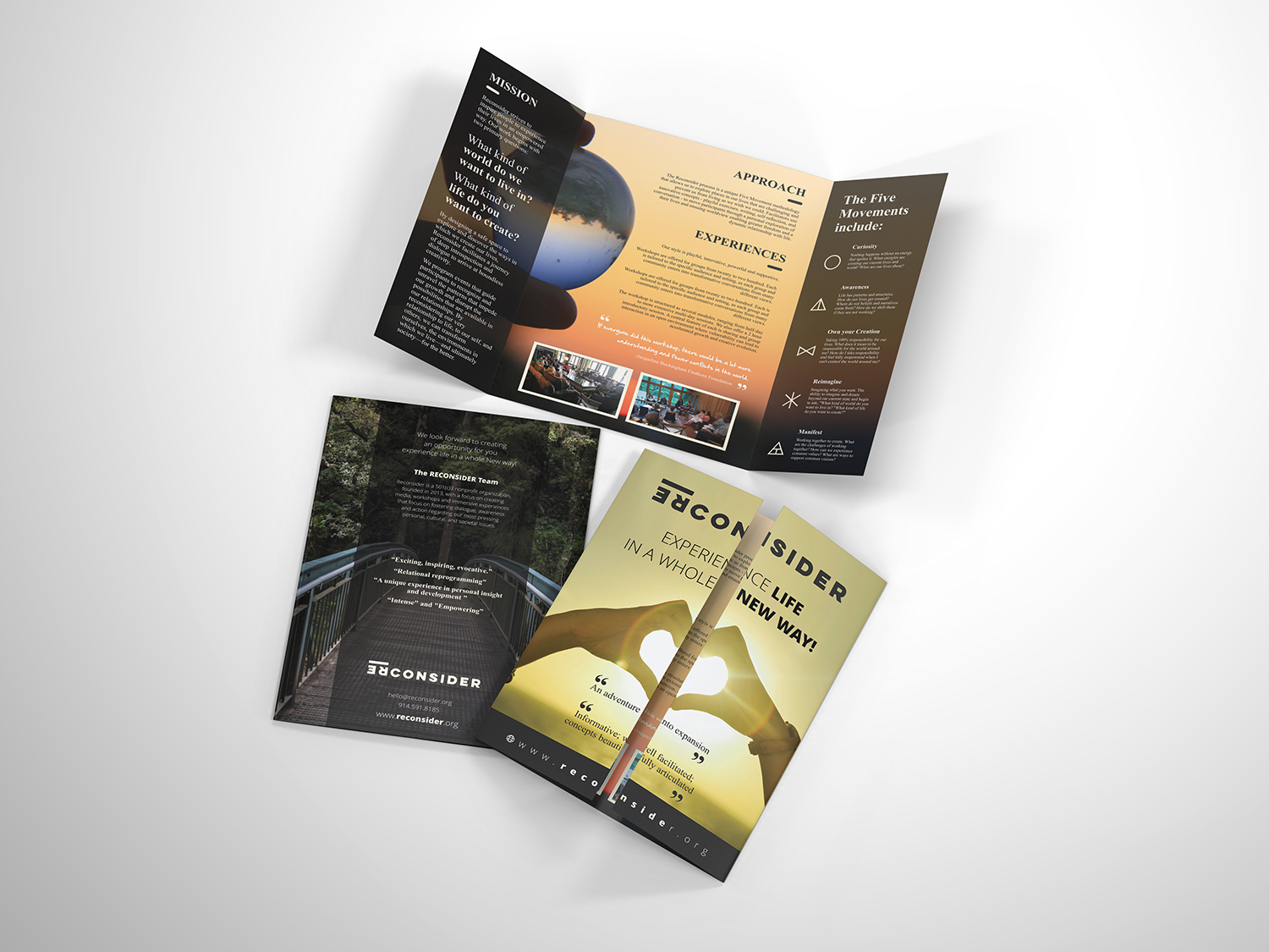 Brochure Design by ecorokerz for Reconsider | Design: #19975849