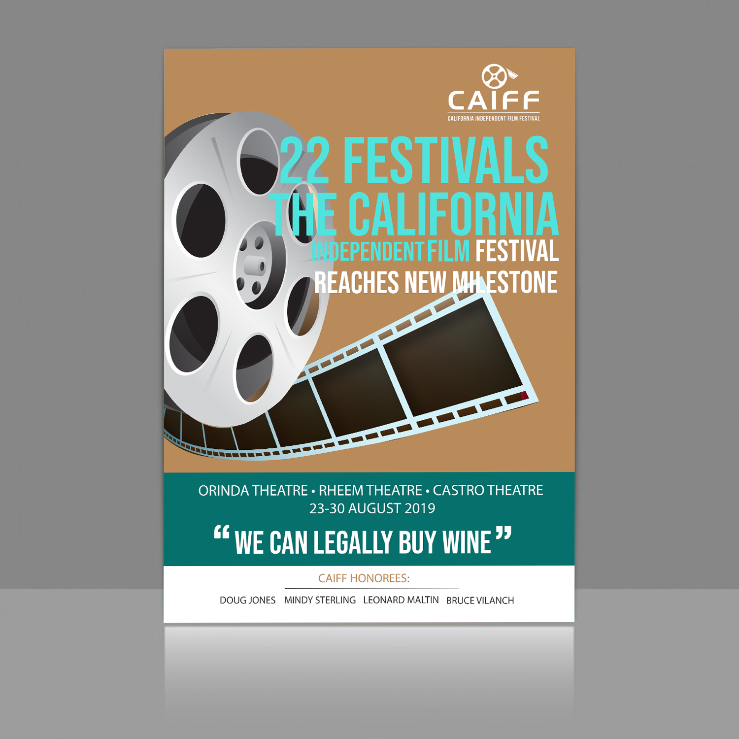 Poster-Design von debdesign für California Independent Film Festival | Design #19994174