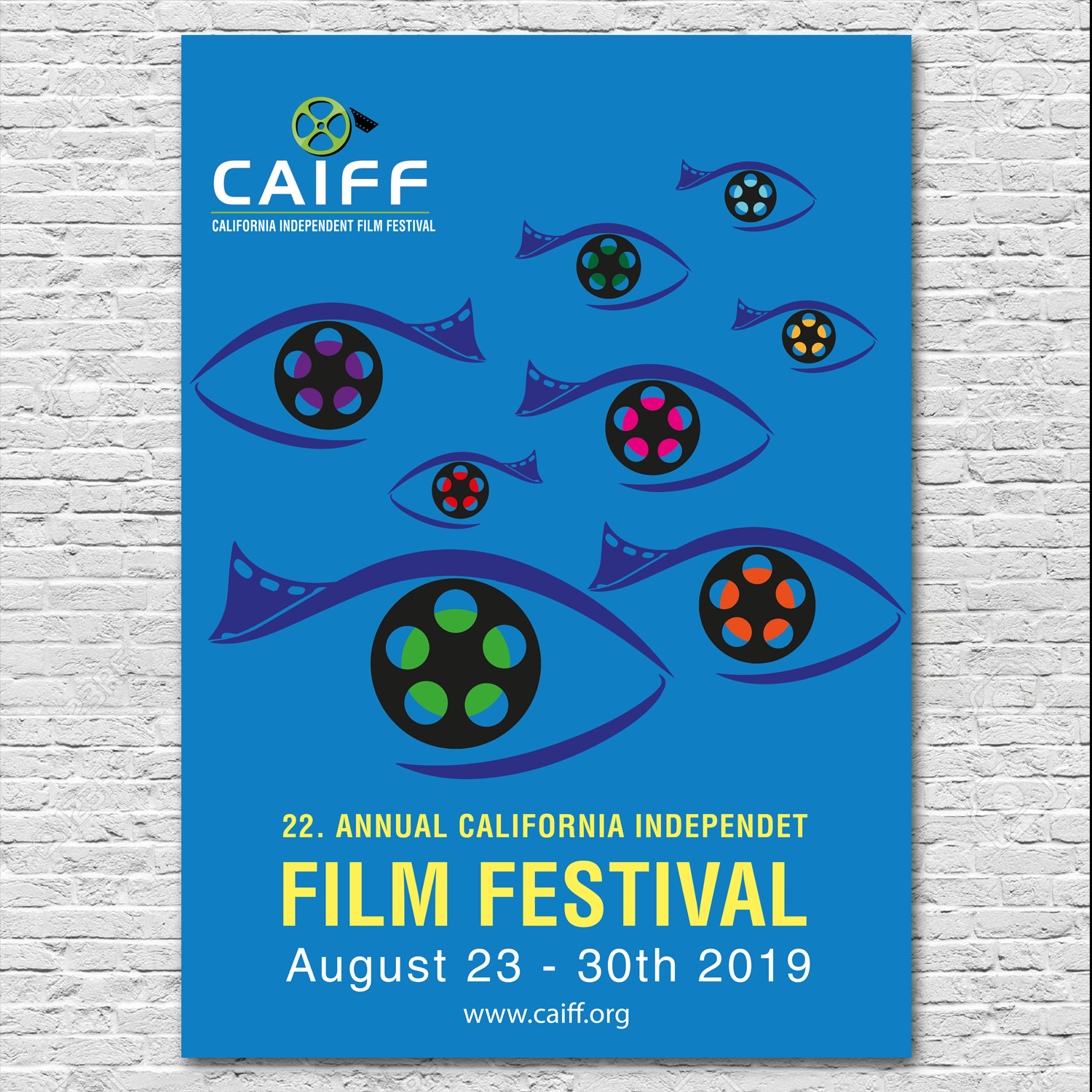 Poster Design by alice for California Independent Film Festival | Design #20022063