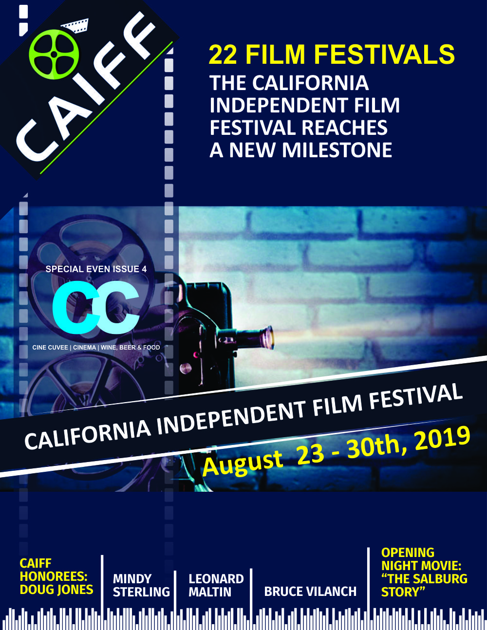Poster Design by Xclusive Designers for California Independent Film Festival | Design #20008428