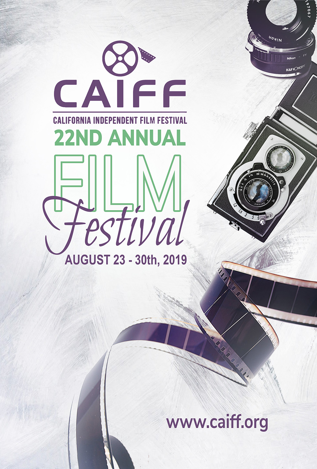 Poster Design by TwinDesigns for California Independent Film Festival | Design #19982760