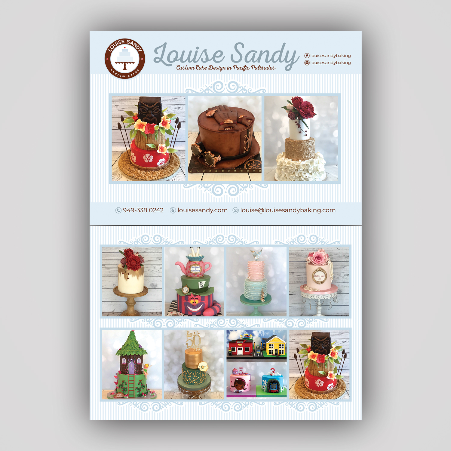 Diseño de Flyer por Mariyam Khan para Louise Sandy | Diseño #19998362