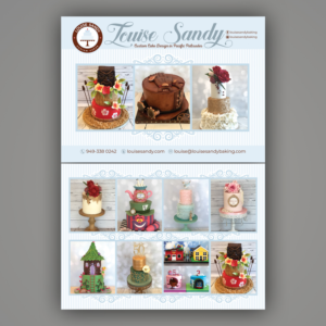 Promotional 5 x 7 Post Card for Cake Designer | Flyer Design by Mariyam Khan