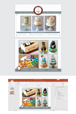 Promotional 5 x 7 Post Card for Cake Designer | Flyer Design by - SWING -