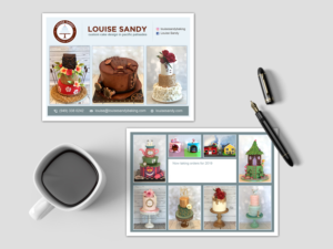 Promotional 5 x 7 Post Card for Cake Designer | Flyer Design by GraphicsGuru