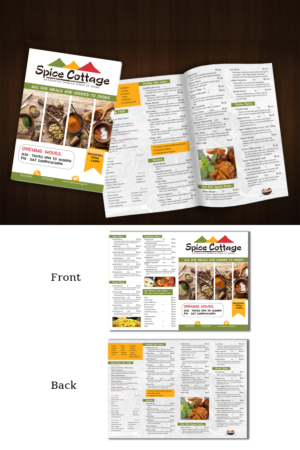 Flyer-Design von debdesign für SPICE COTTAGE | Design: #20165436