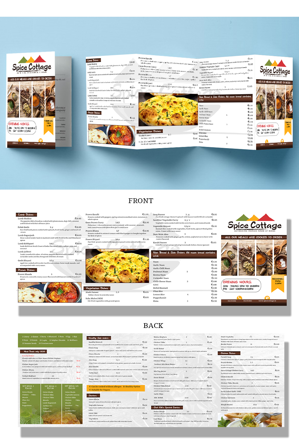 Flyer Design by debdesign for SPICE COTTAGE | Design #20197727