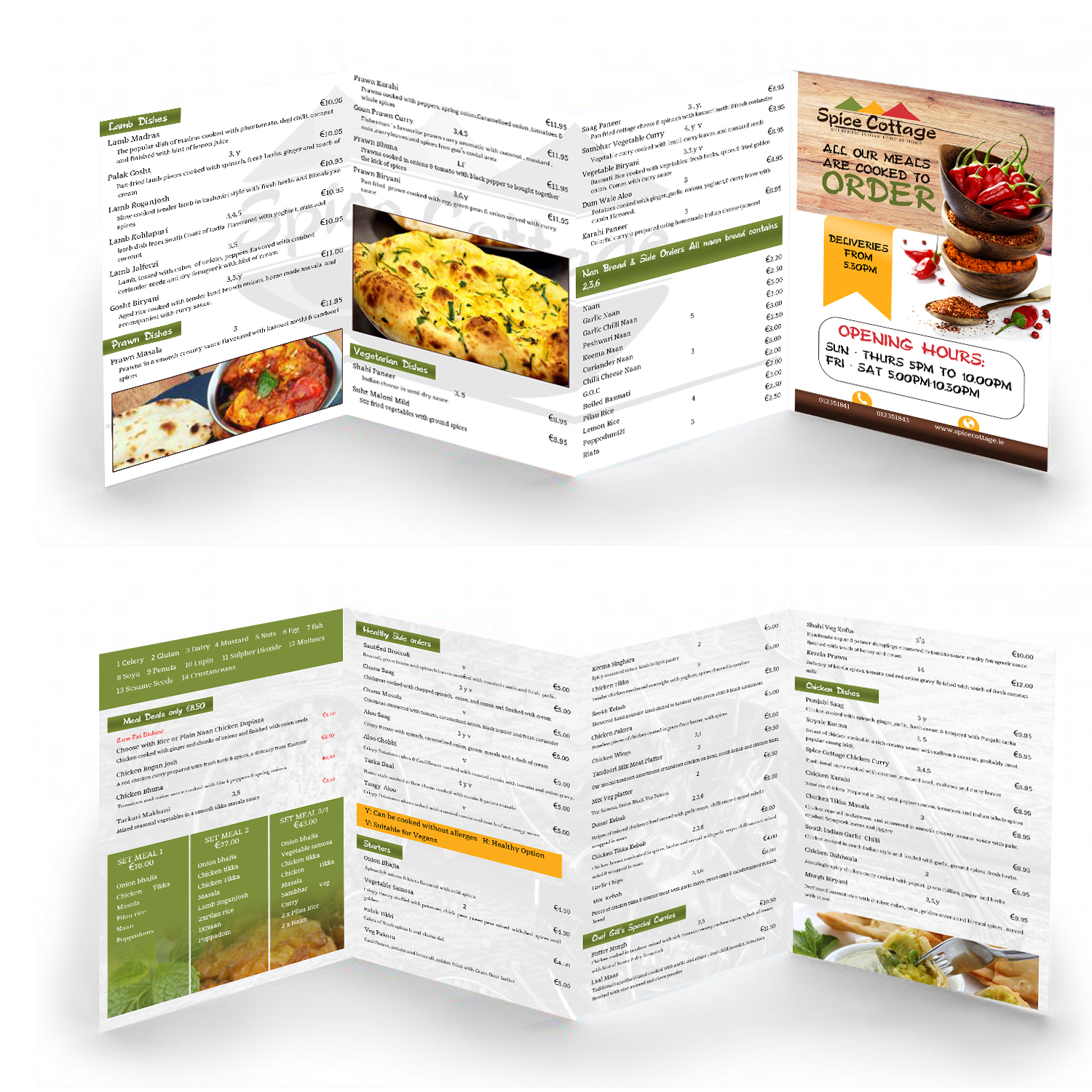 Design de Flyer par debdesign pour SPICE COTTAGE | Design #20225578