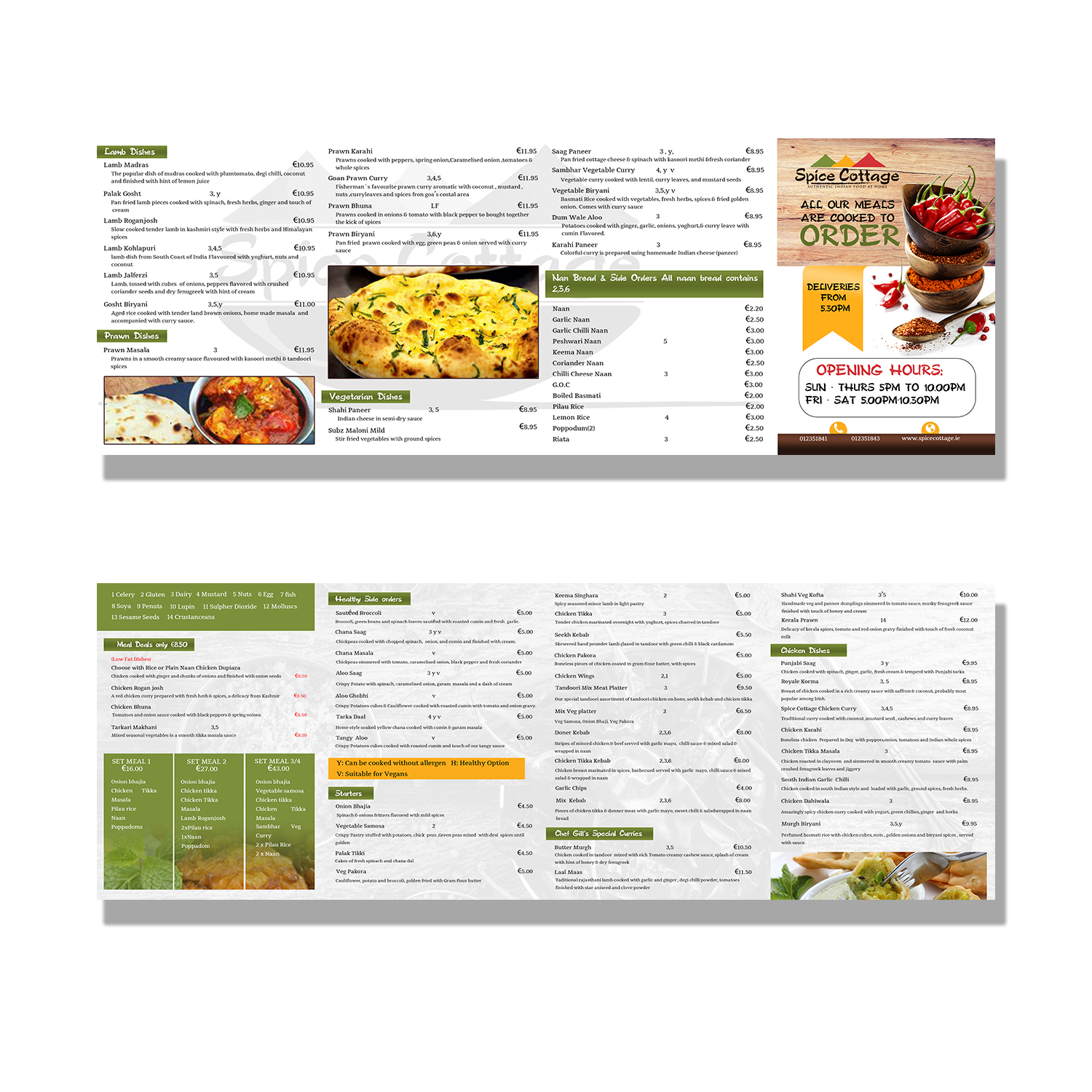 Flyer Design by debdesign for SPICE COTTAGE | Design #20225580