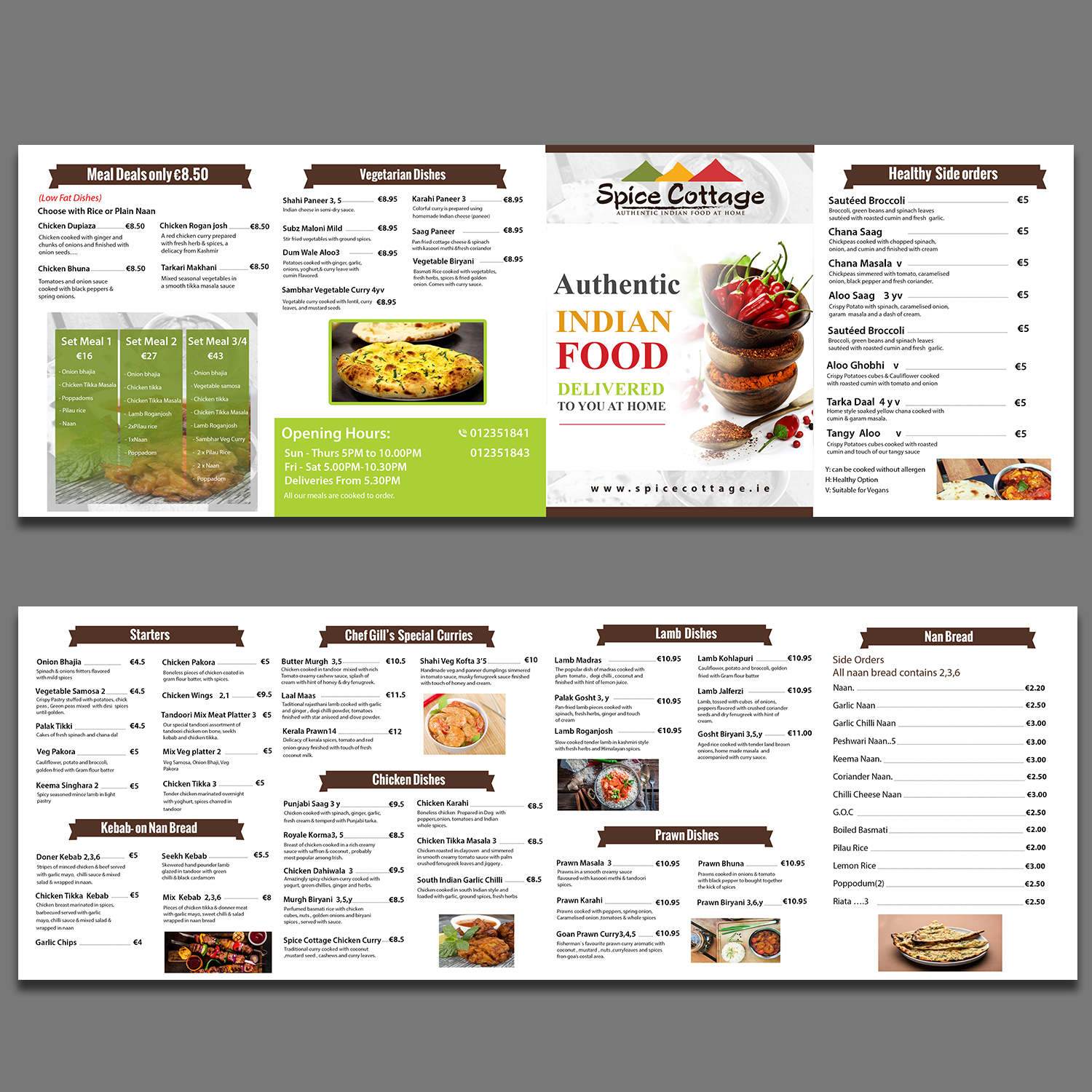 Design de Flyer par debdesign pour SPICE COTTAGE | Design #20270721