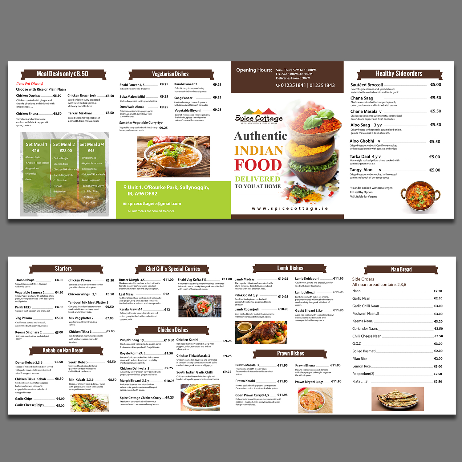 Flyer-Design von debdesign für SPICE COTTAGE | Design: #20277596