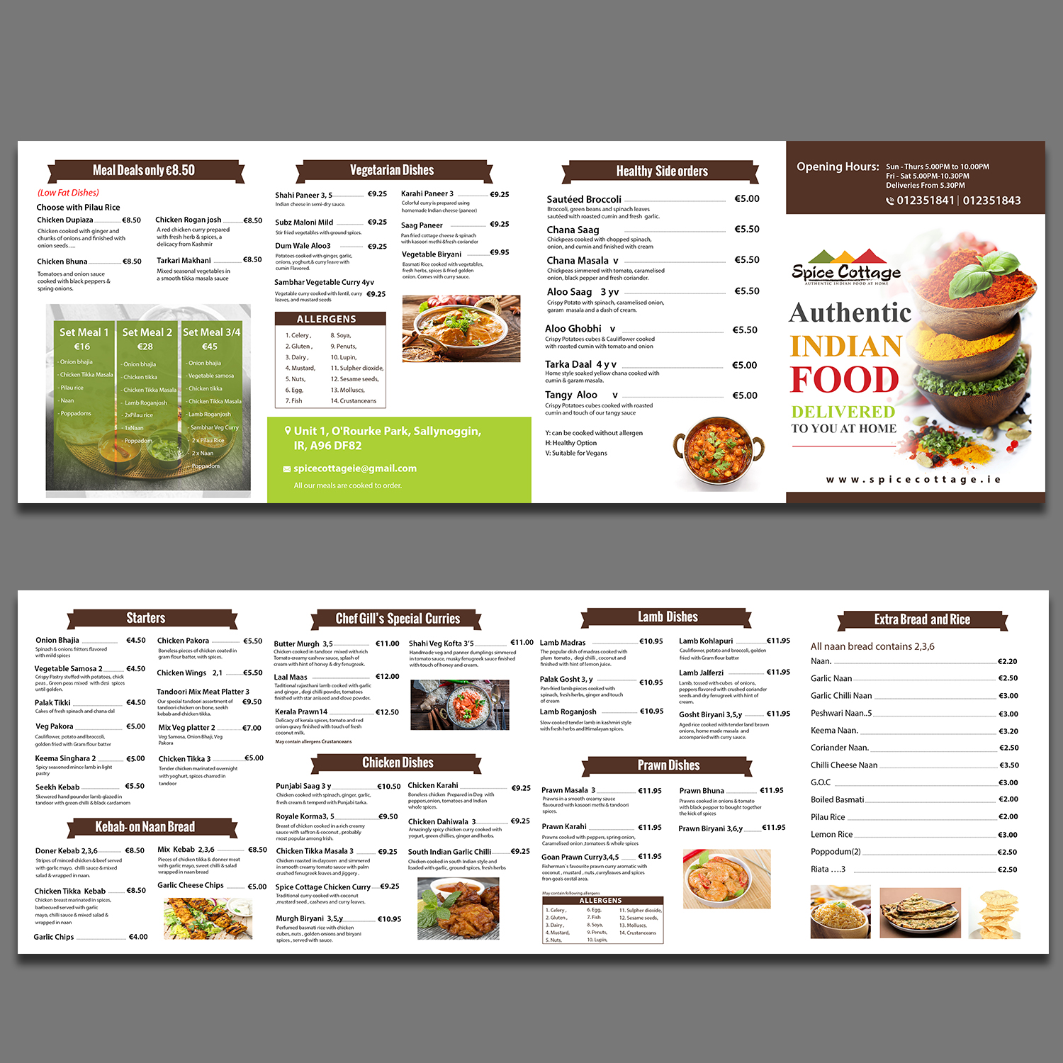 Design de Flyer par debdesign pour SPICE COTTAGE | Design #20287343