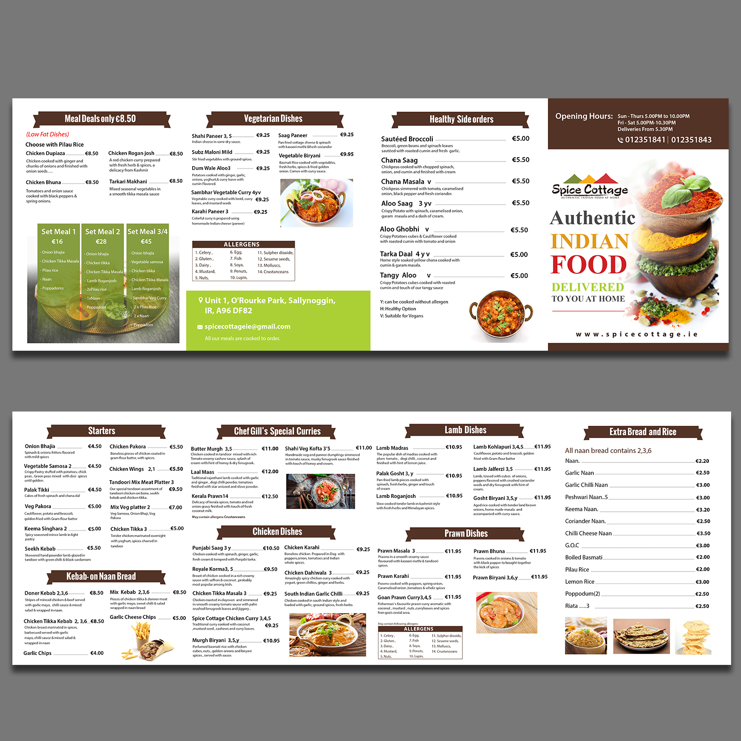 Design de Flyer par debdesign pour SPICE COTTAGE | Design #20290851