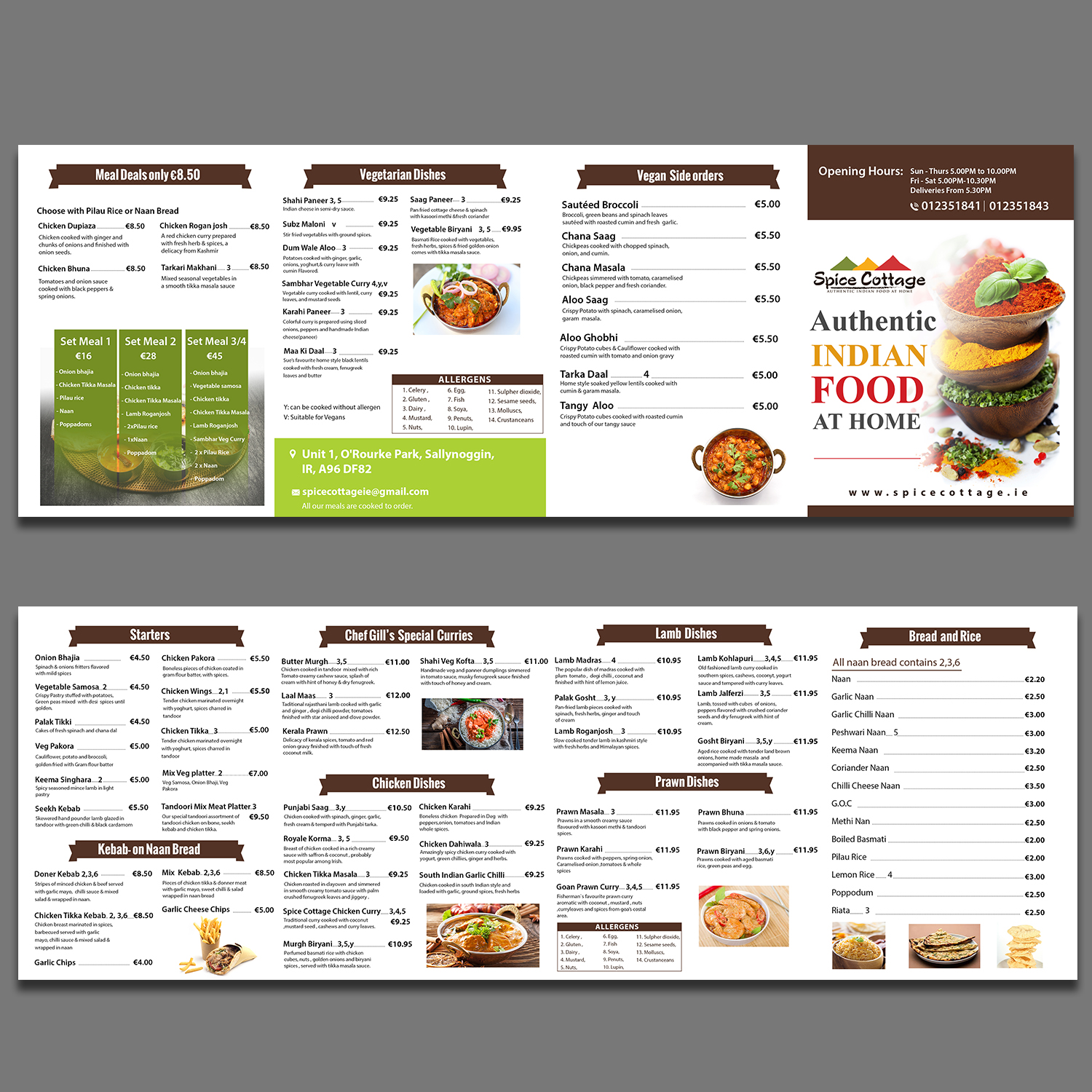 Design de Flyer par debdesign pour SPICE COTTAGE | Design #20386927