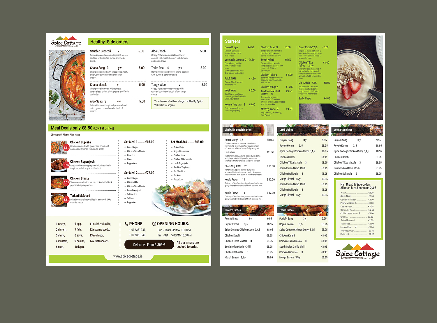 Flyer Design by Dabashes Adhikery for SPICE COTTAGE | Design #19980411
