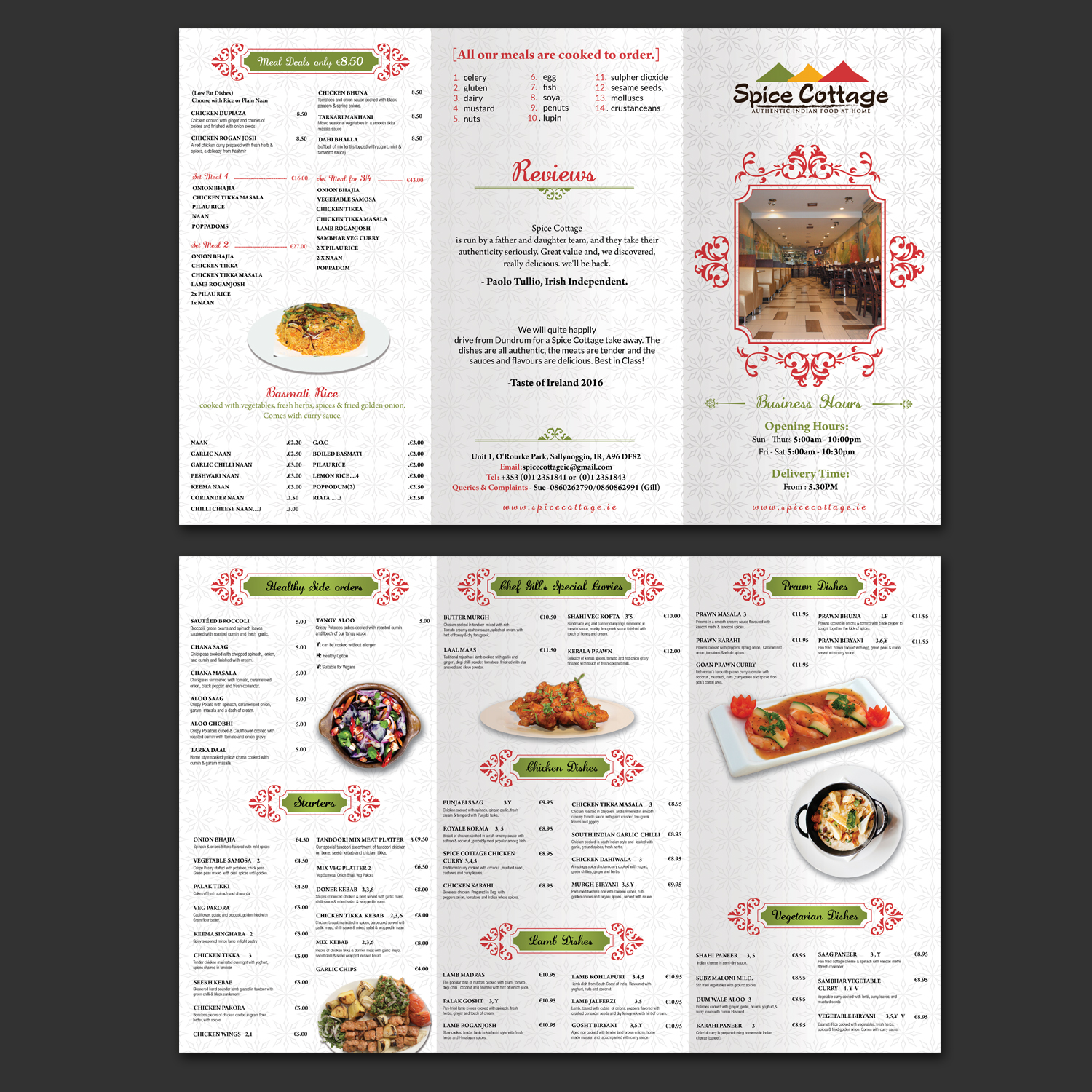 Flyer-Design von aspiremedia für SPICE COTTAGE | Design #19979817