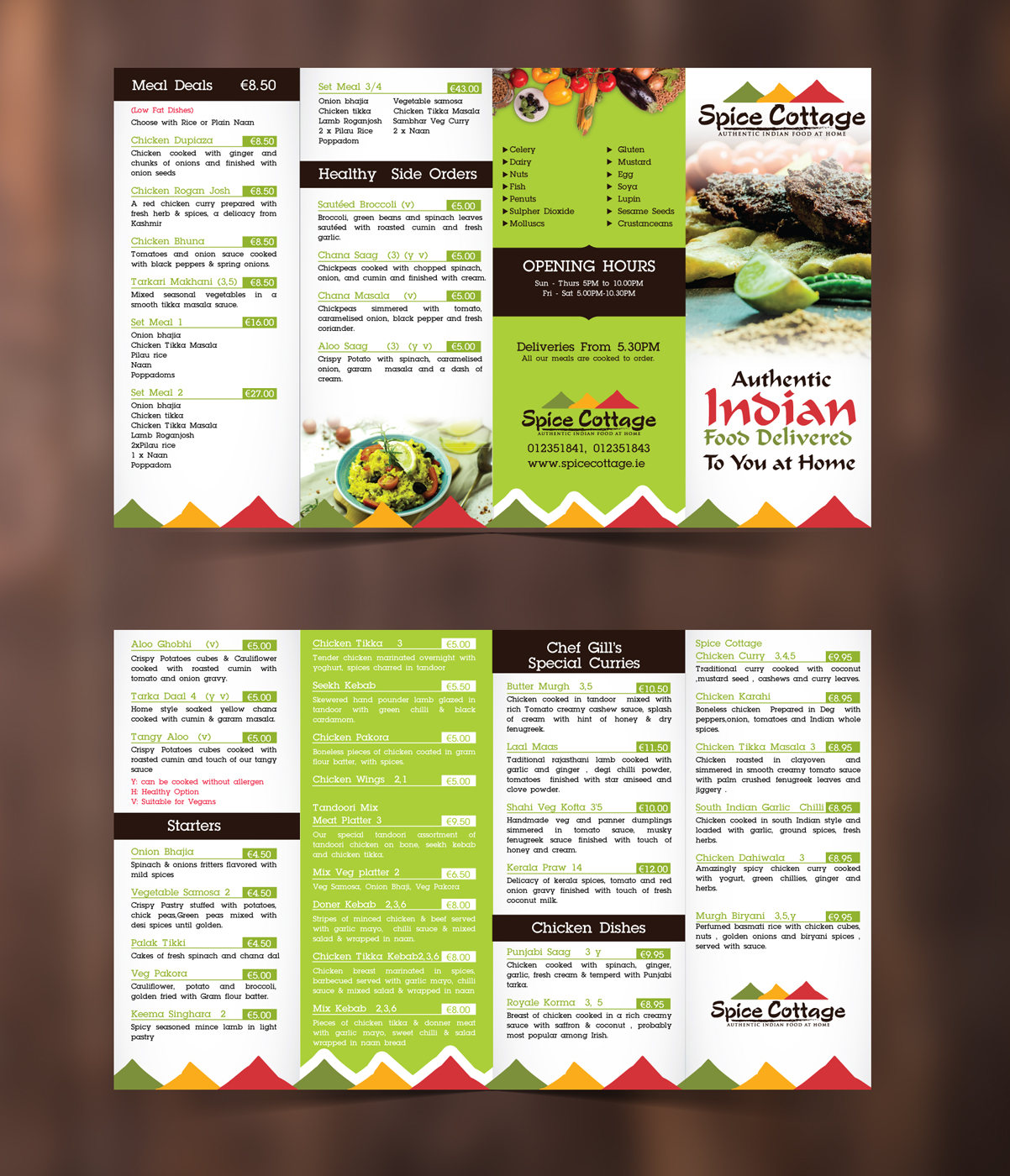 Design de Flyer par Fusionex Studio pour SPICE COTTAGE | Design #20169445