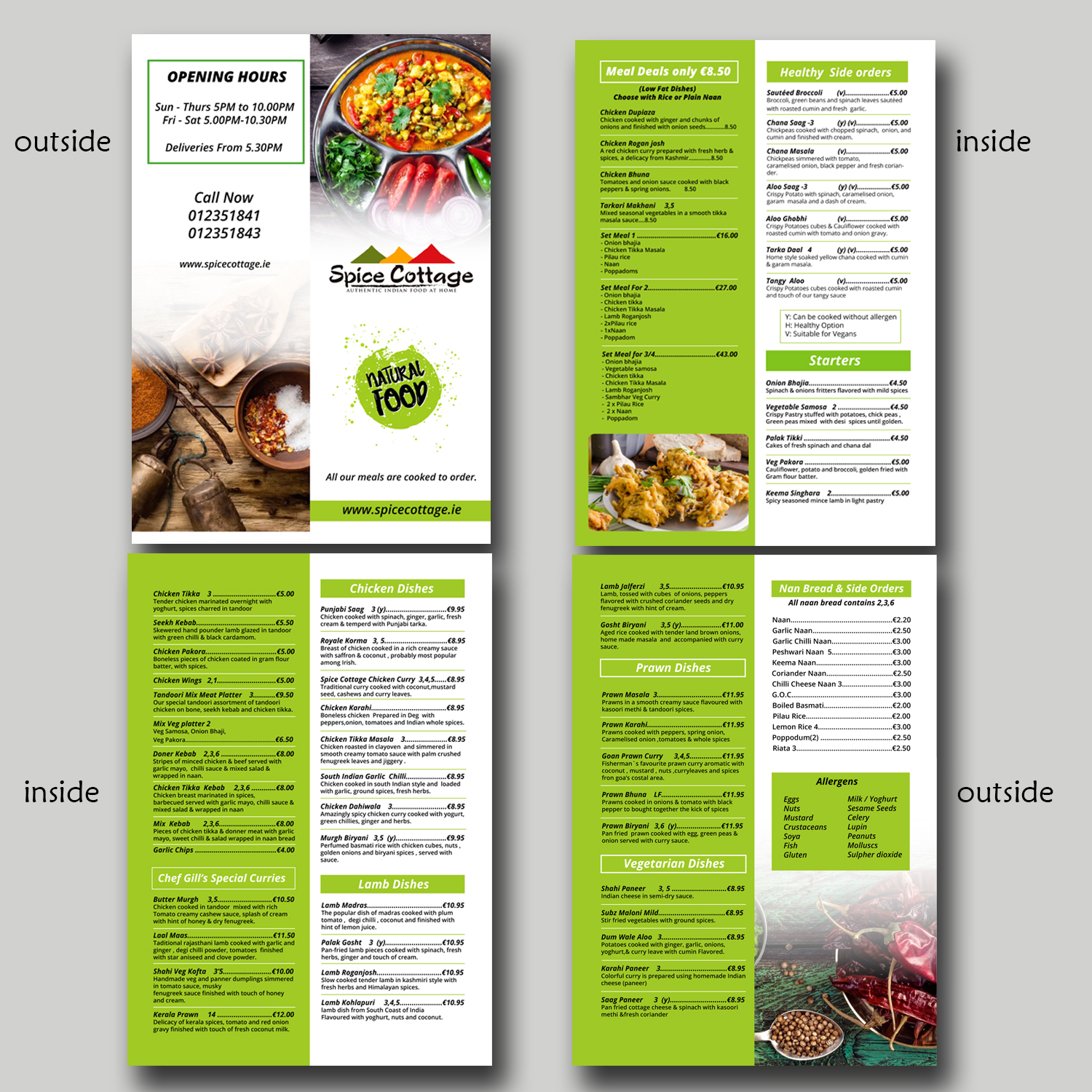 Flyer Design by JanuXart for SPICE COTTAGE | Design #19979292