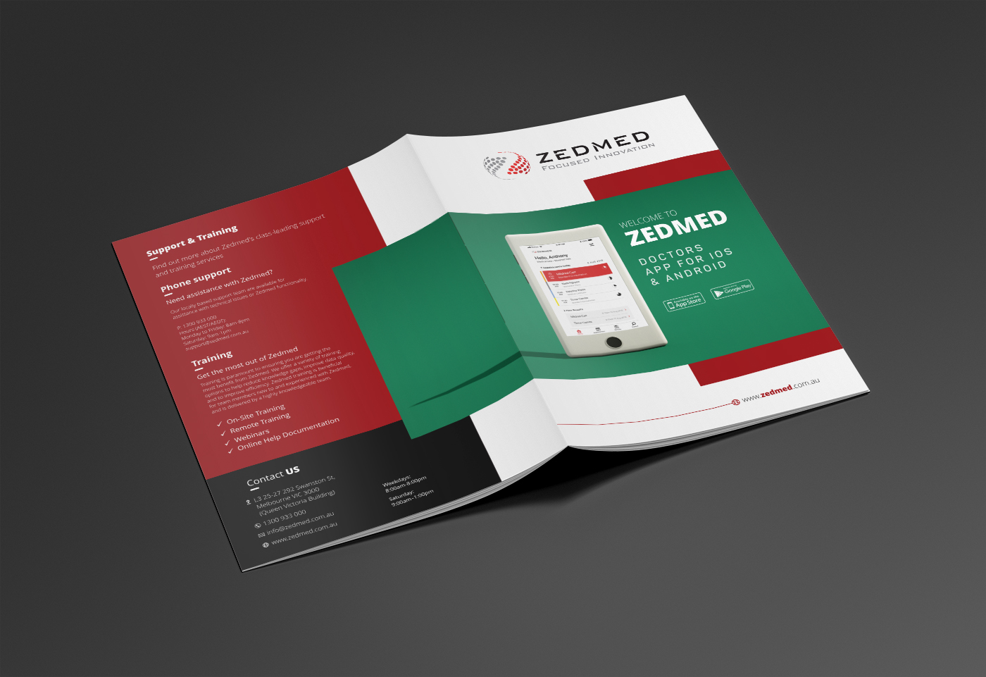 Brochure Design by ecorokerz for Medical One Group | Design #19983344